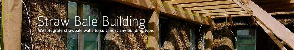 We integrate strawbale walls to suit most any building type